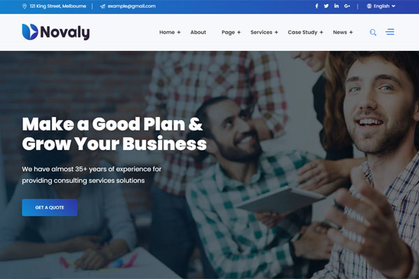 ■藍(lán)色大氣多頁(yè)面商務(wù)科技通用自適應(yīng)網(wǎng)站模板